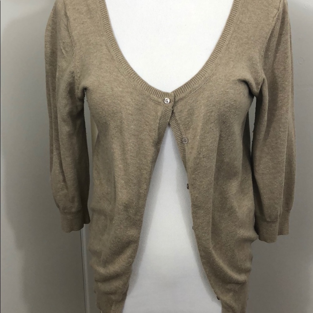 Zara beige cardigan